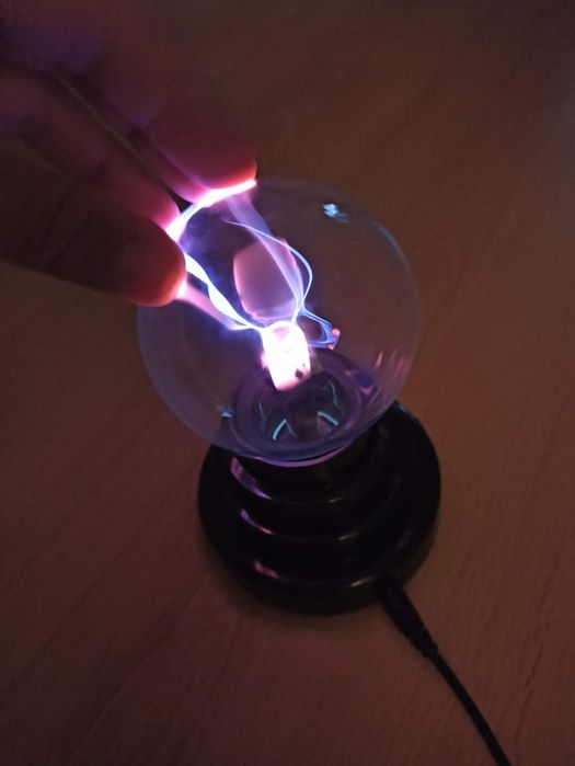 Bola de plasma Experiência Ciências