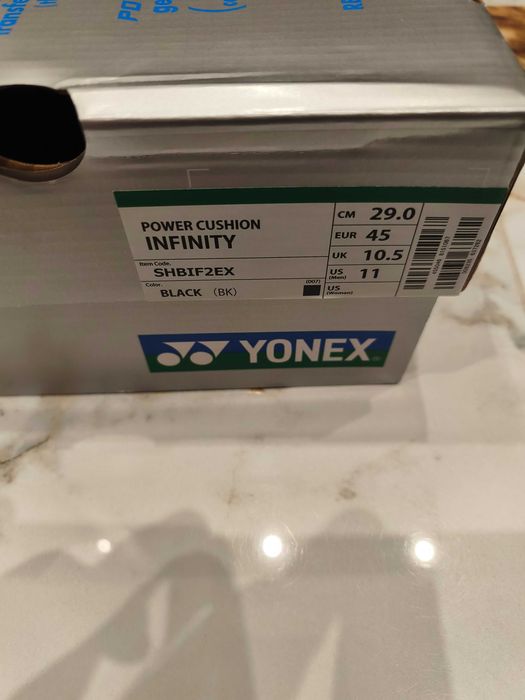 Buty sportowe Yonex Infinity 2 rozm. 45 BOA