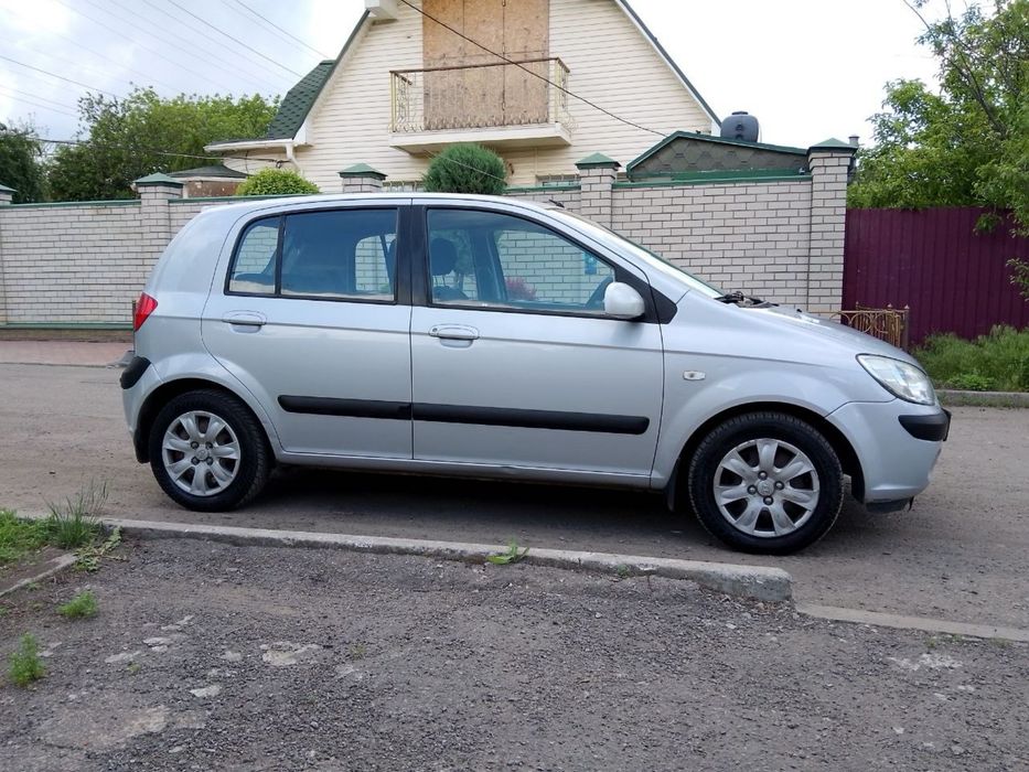 Hyundai Getz 1.4 2006 не фарбована, рідний пробіг
