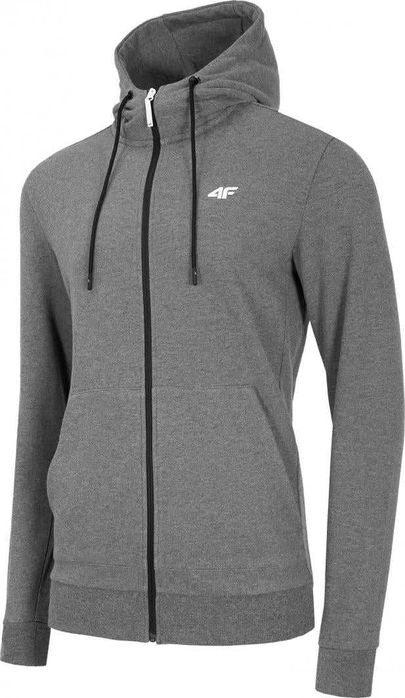 Bluza męska bawełniana 4F, ciemny szary roz.XL