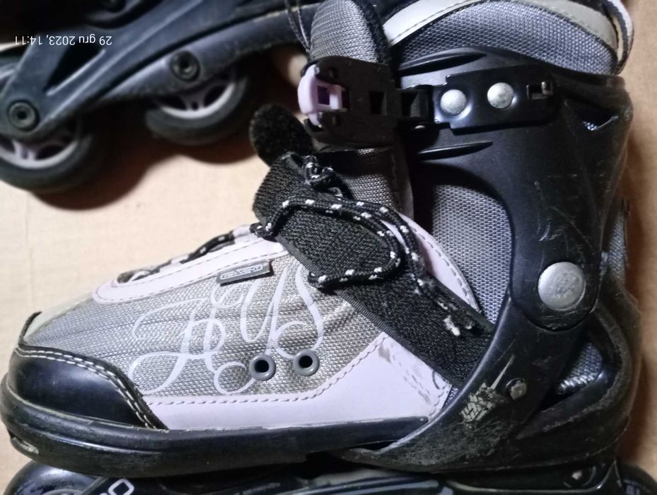 Rolki Hy Skate junior, regulacja rozmiaru 33-36