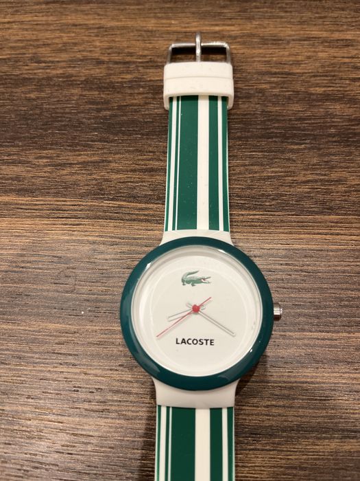 Zegarek Lacoste zielono biały