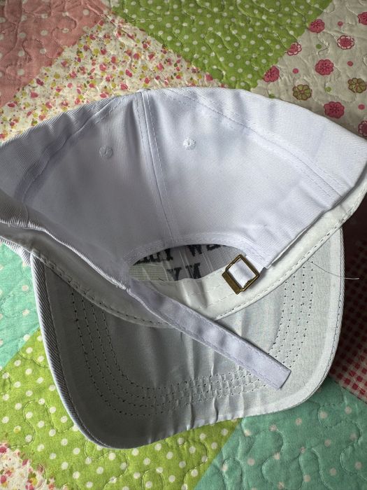 Boné branco NY novo