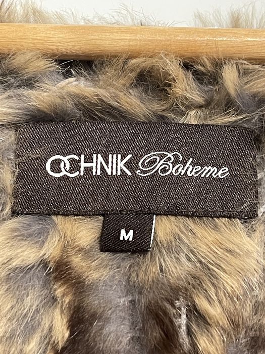 OCHNIK Boheme Kamizelka Bezrękawnik ze skóry naturalnej M