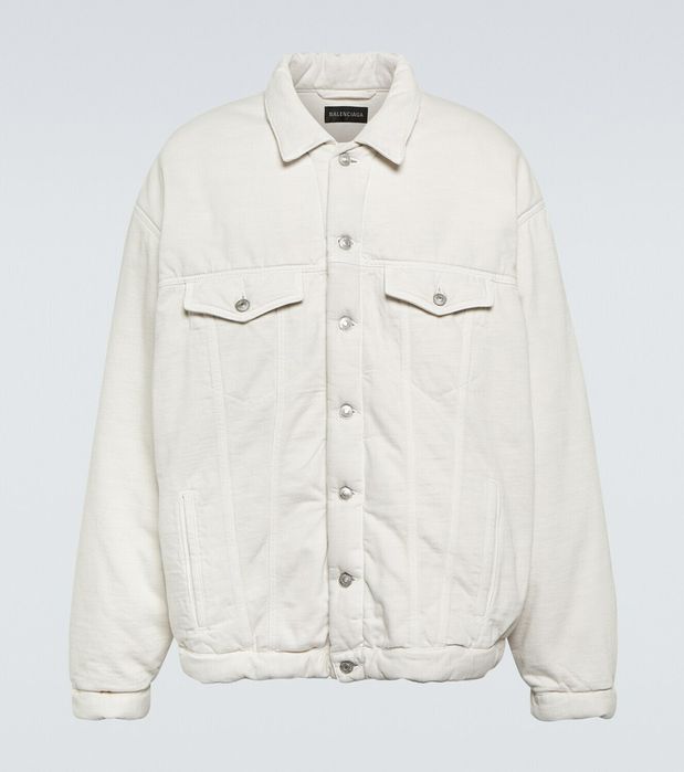 Куртка Balenciaga Padded Denim Jacket Size L