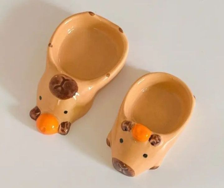 Miseczki ceramiczne dla gryzoni z Kapibara zestaw 

Miseczki ceramiczn