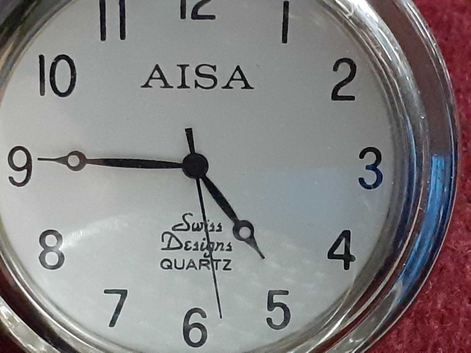 Relógio de Bolso Marca SUIÇA "AISA"