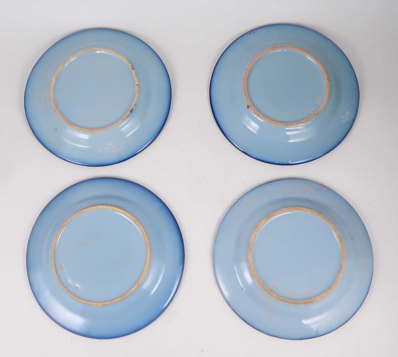 Pratos antigos em faiança de Alcobaça - 16 cm, CADA