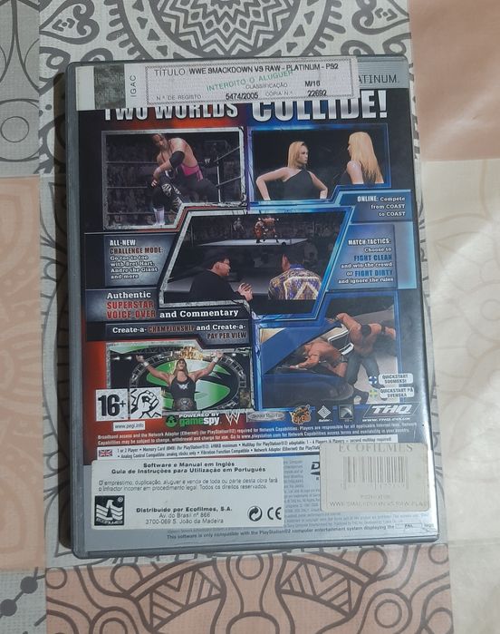 Smackdown vs Raw - PS2