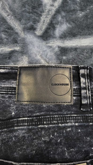 Spodnie męskie 30/32 czarne C&A clockhouse