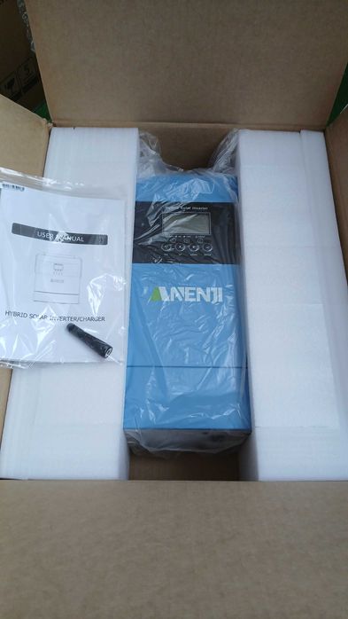 В наявності: Гібридний інвертор ANENJI ANJ-4000, 24В, 4000Вт, WI-FI