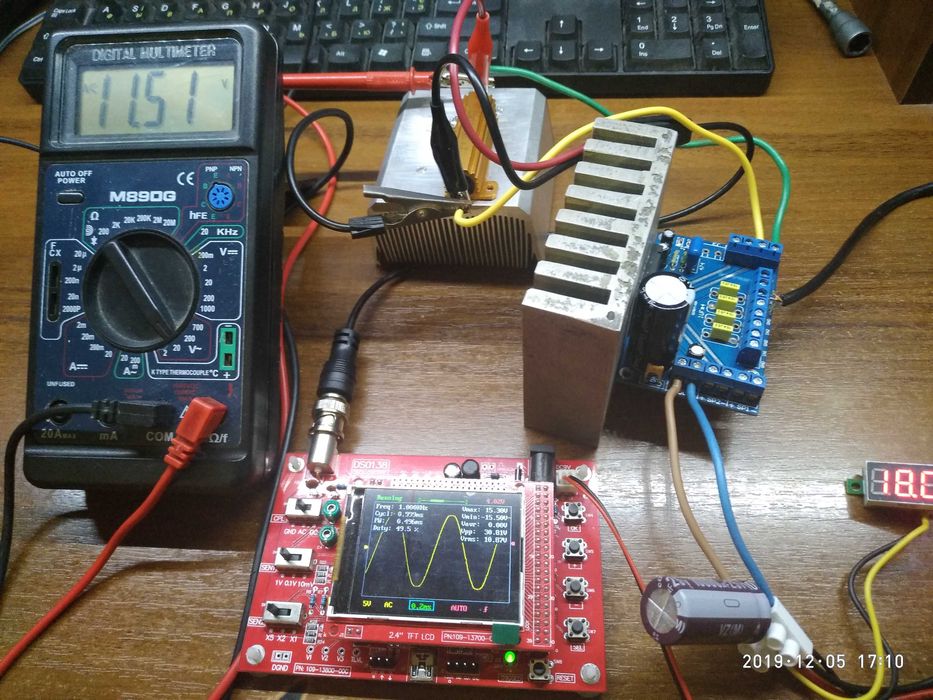 Пiдсилювач  на TDA7850