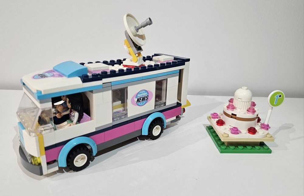 LEGO FRIENDS Wóz Telewizyjny w Heartlake 41056