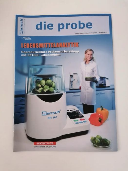 Młynek laboratoryjny Retsch twister cyclone mill