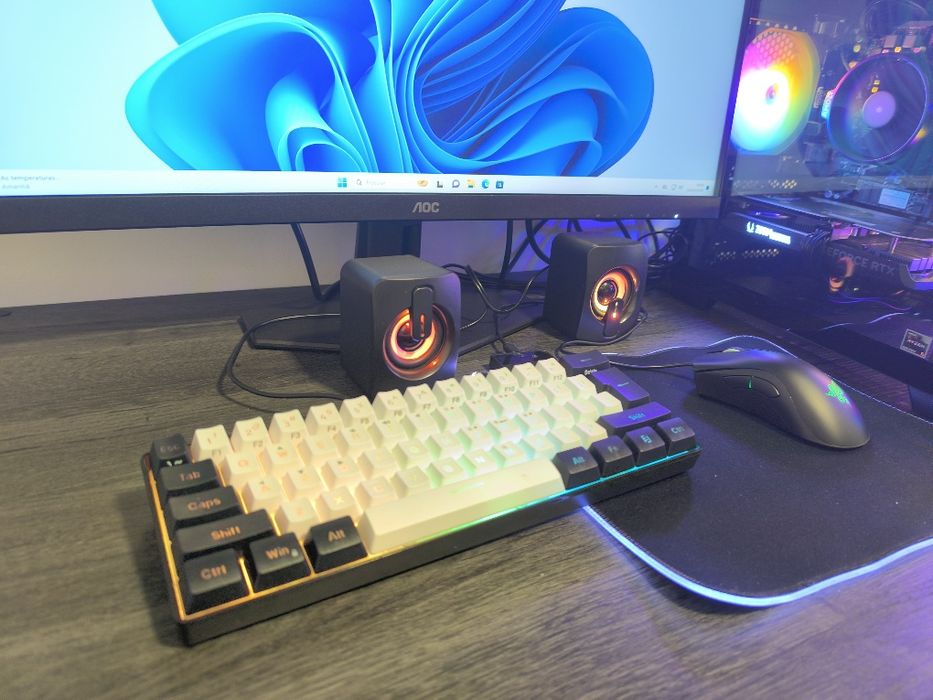 Pc Gaming R5 4060RTX 16 Ram + Ecrã+ Periféricos 3x S/ Juros