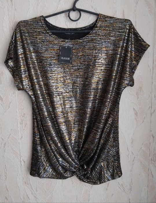 Блуза металік ошатна