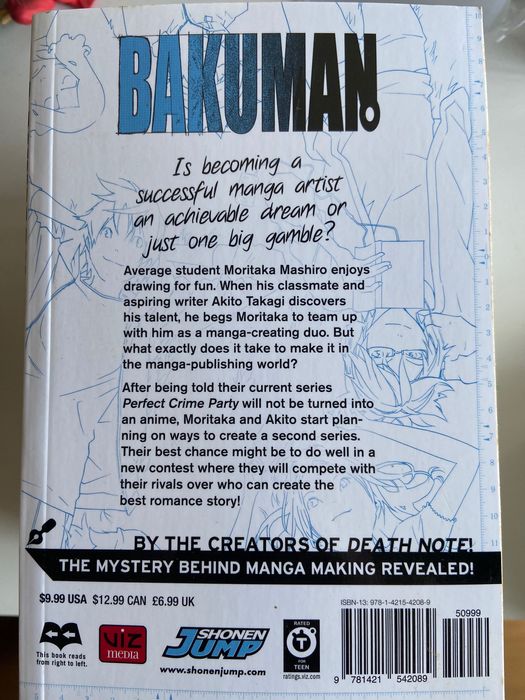 Bakuman Volume 12 ao 20
