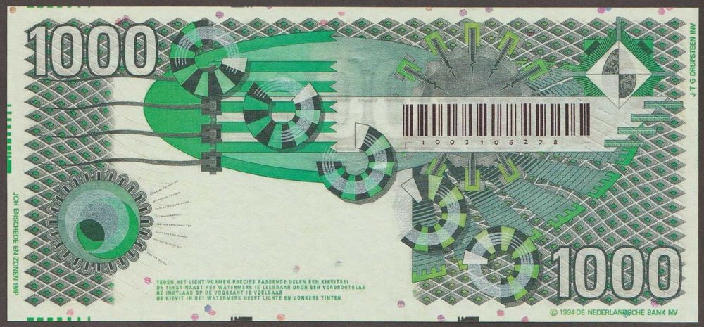 Holandia 1000 guldenów 1994 r. --