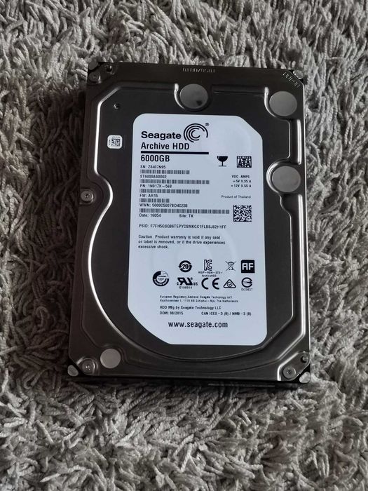 HDD 6TB SeaGate 3.5"
