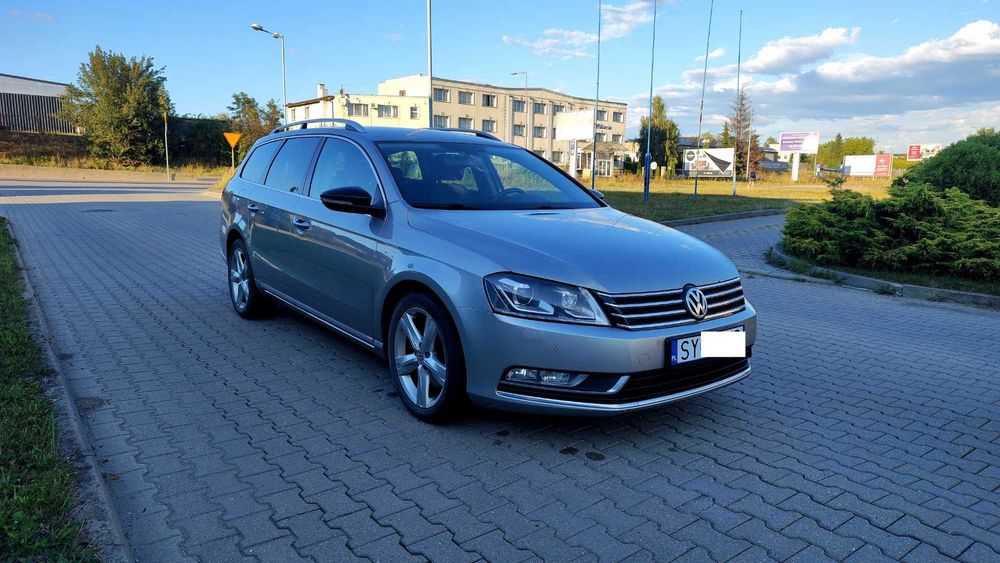 Passat B7 Kombi Bi Ksenon Ledy Navi DSG Hak 2014 r