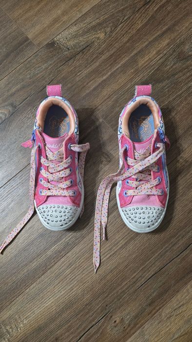Buty trampki r. 30 Skechers brokatowe