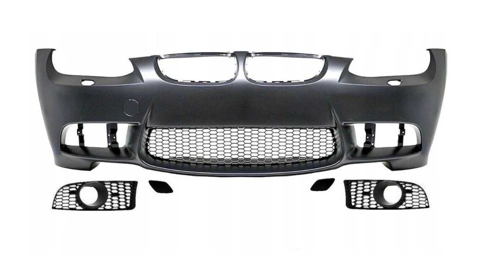 Передній бампер bmw e92/e93 дорестайлінг 
з омивачами без парктроніків