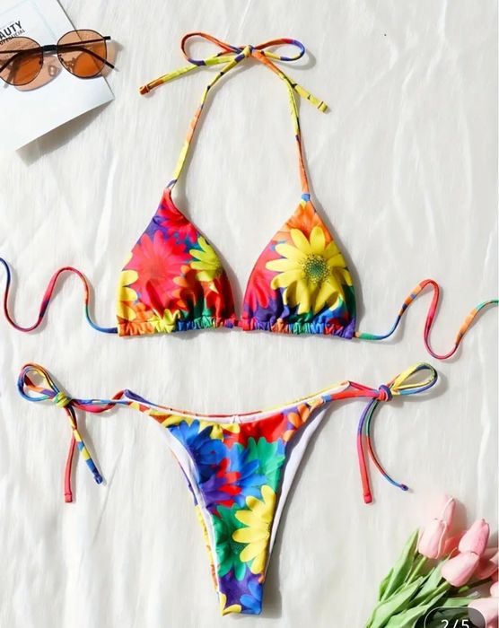 Bikini  florido tam: S