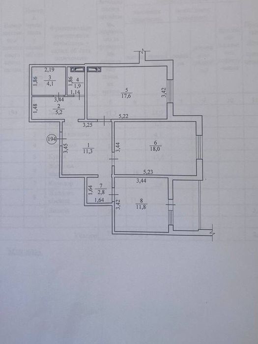 2-комнатная квартира по адресу Балтийский пер. (площадь 75 м²) - Atlanta.ua - фото 19