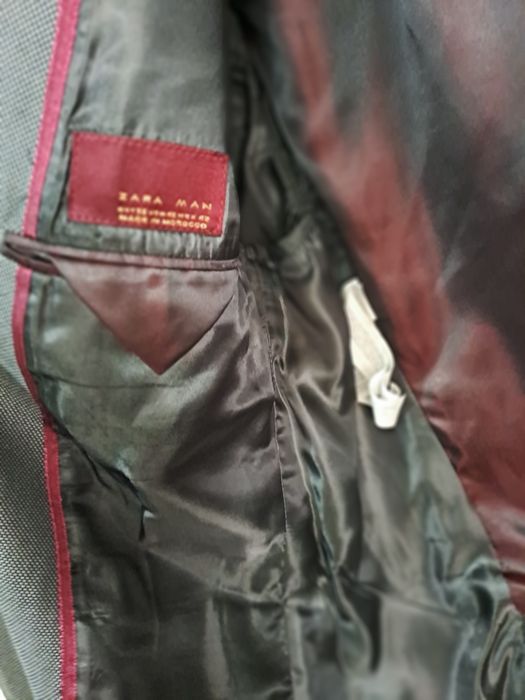 Fato de homem cinzento Zara Man