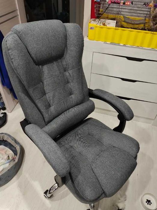 офисное кресло с подставкой для ног axis крісло комп'ютерне офісне