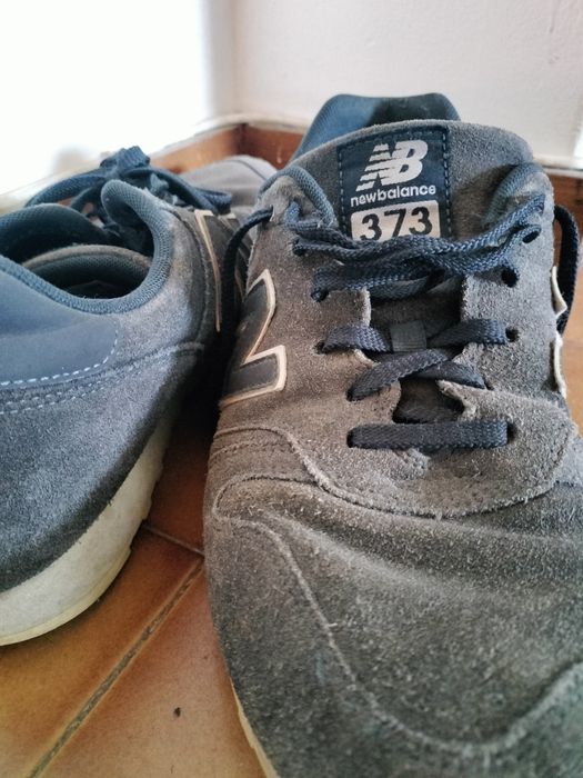 Sapatilhas New Balance 373 azuis - usadas !