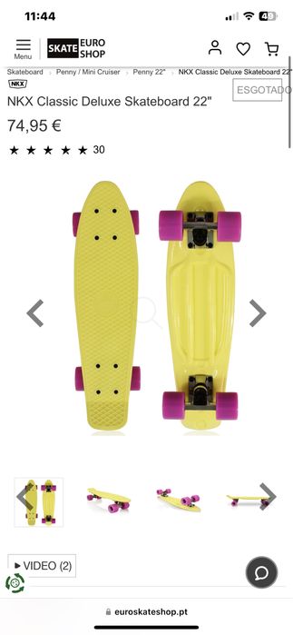 Skate penny board NKD