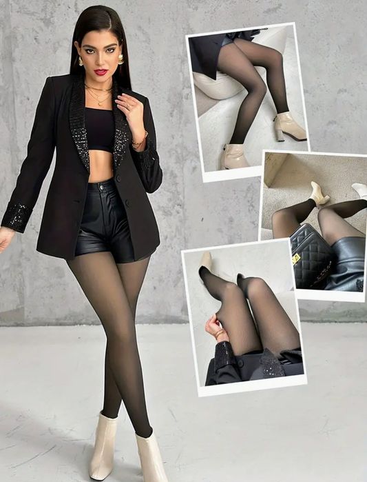 Жіночі колготки на флісовій підкладці фірми CHECME