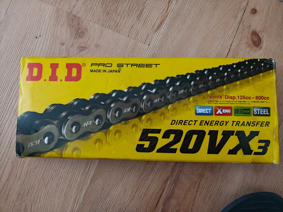 Łańcuch do motocykla  D.I.D 520VX3 -112