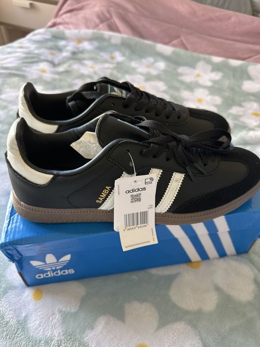 Adidas Samba Pretos. Novos na caixa. Tamanho 43