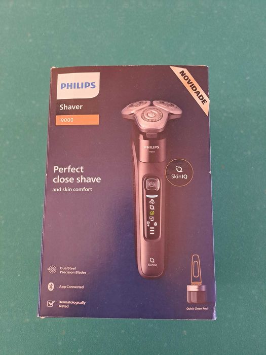 Máquina de Barbear Philips Shaver Series i9000 SkinIQ (Completa)
