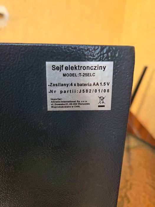 Sejf elektroniczny