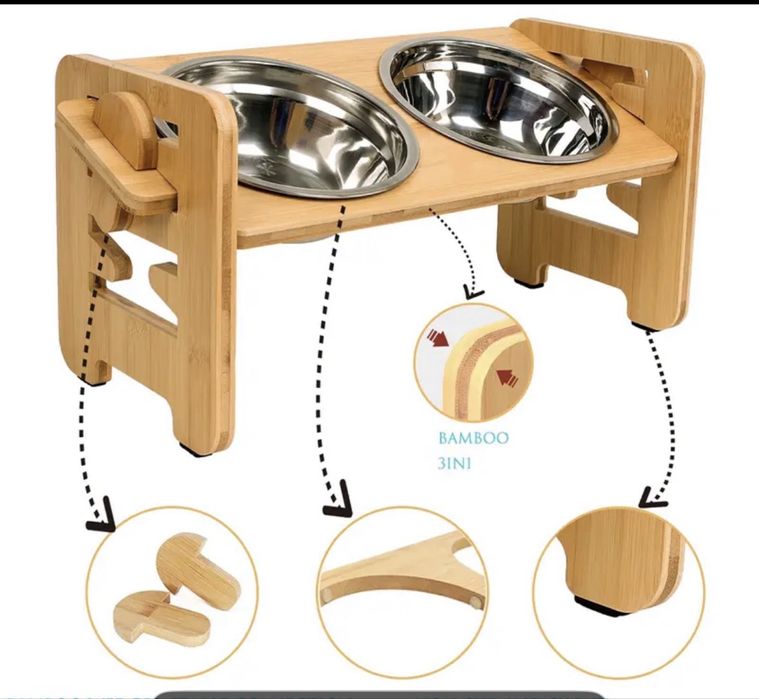 Миски на подставке для собак/котов