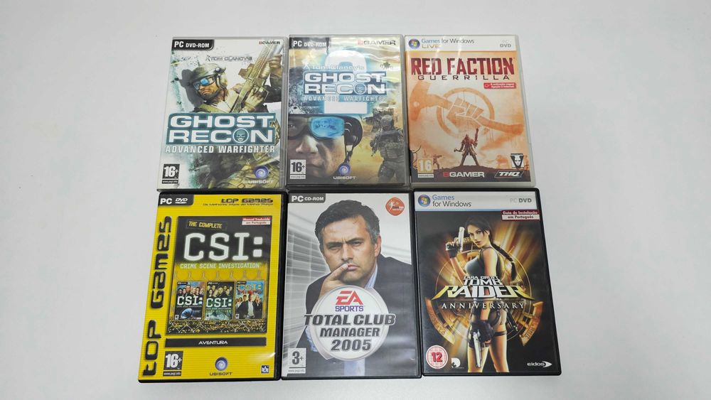 Jogos para PC – Vários Títulos em Bom Estado