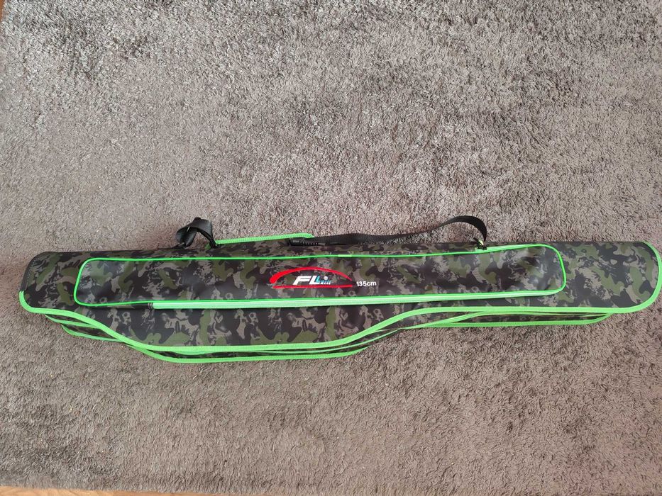 Pokrowiec na wędki Pro FL sztywny usztywniany tuba 135CM Nowy