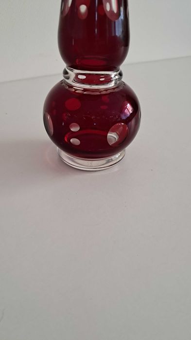 Wazon Rubinowy Bohemia