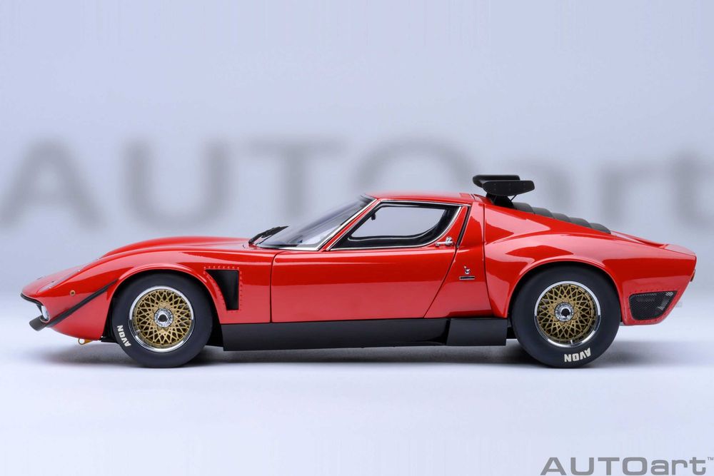 Lamborghini Miura JOTA SVR Red Autoart 1:18