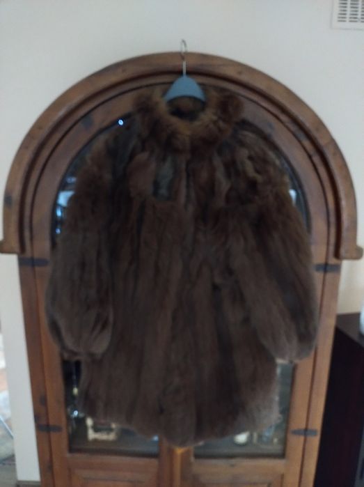 Futro z lisa brazowe