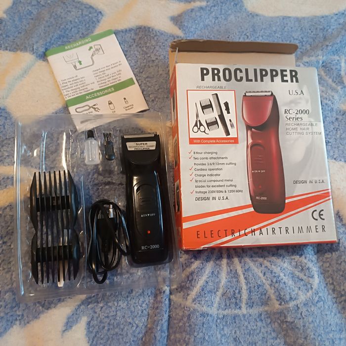 Машинка для стрижки акумуляторна Proclipper RC-2000