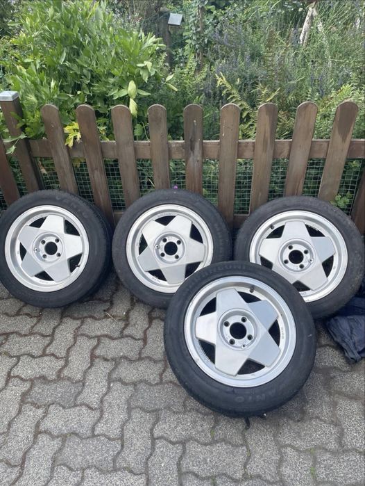 Felgi aluminiowe BORBET A Classic 15” 7Jx15 ET35 4x100 + dekielki
