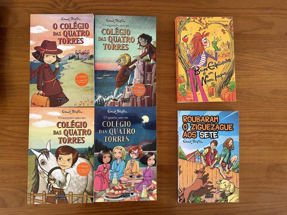 Vários livros infantis juvenis