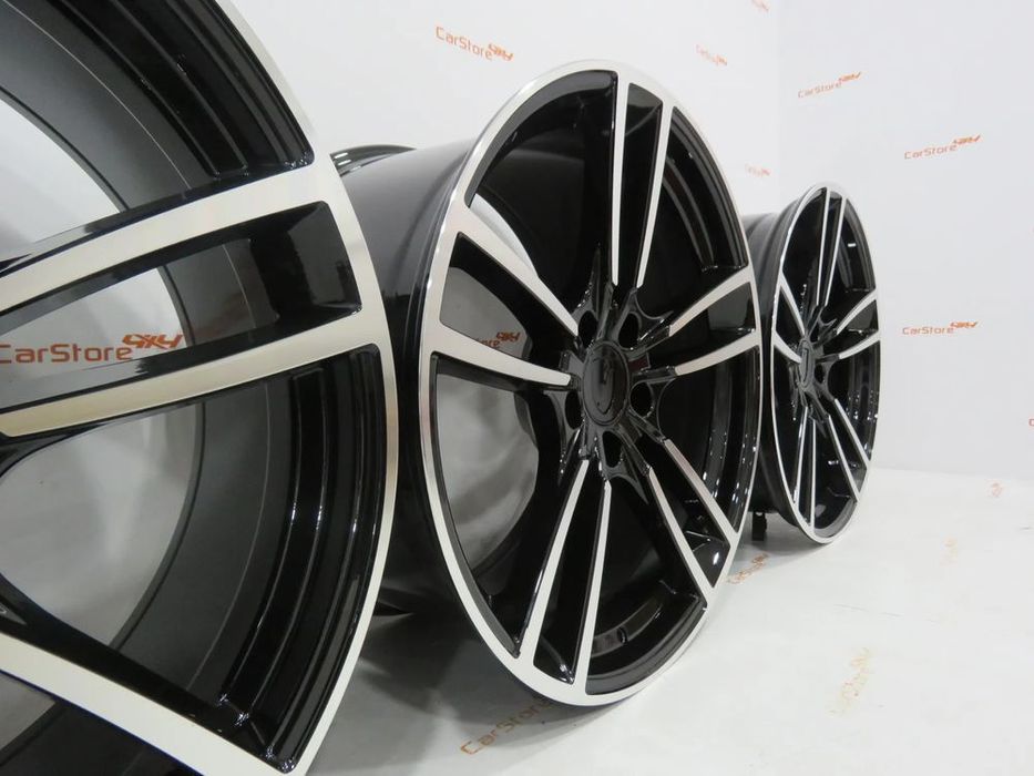 Jantes Look Porsche Cayenne Turbo S 21 x 9.5 + 11.5 J  5x130