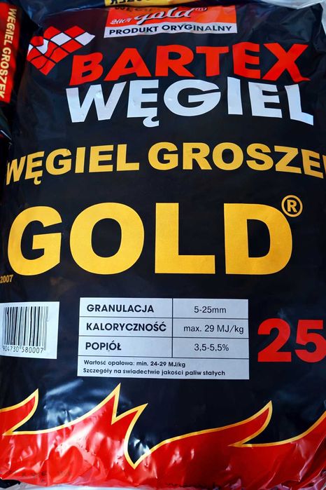 Węgiel Groszek Workowany BARTEX GOLD!
