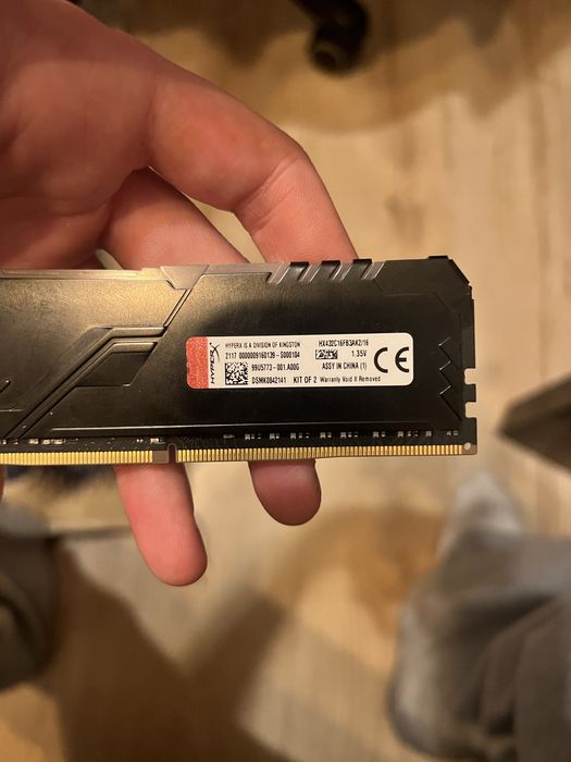 pamięć ram hyperx fury 2x8 16gb 3200mhz rgb