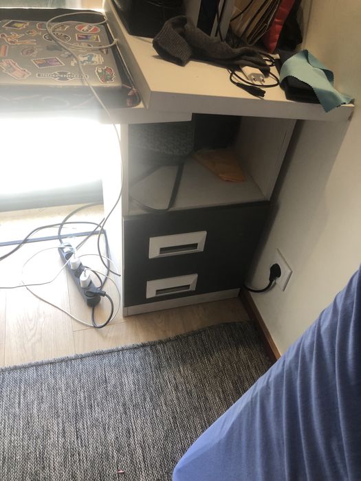 Conjunto de Quarto Cama Solteiro Ikea